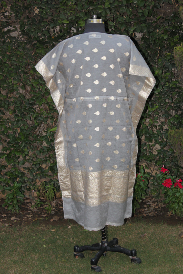 Festive Grey Kaftan