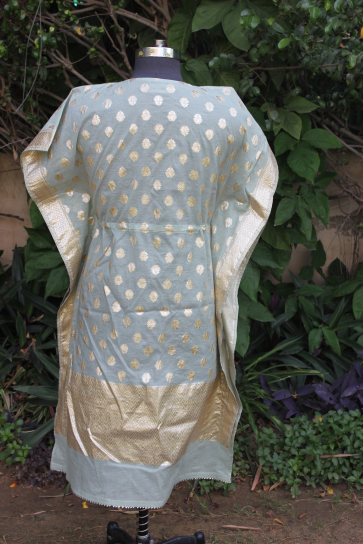Festive Light Blue Kaftan