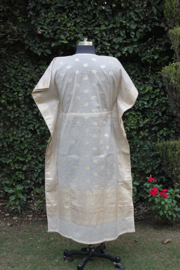 Festive Light Grey Kaftan