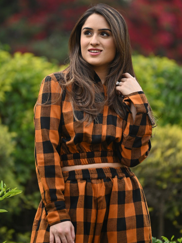 Lakdkiwale Yellow jogger set