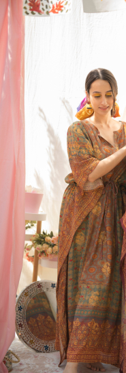 Albela Banarasi Winter Kaftan