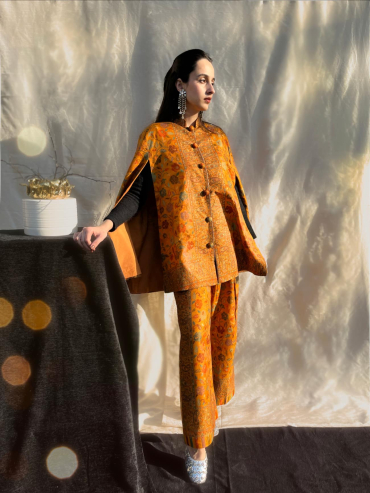 Yellow Cape and Pant