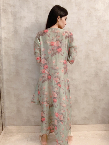 Parrot Green Leisure Dress