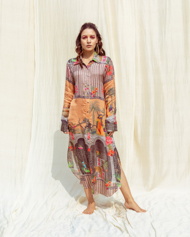 Resort Adventure Holiday Dress