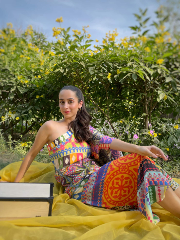 Rania Off shoulder dress