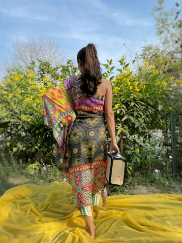 Rania Off shoulder dress