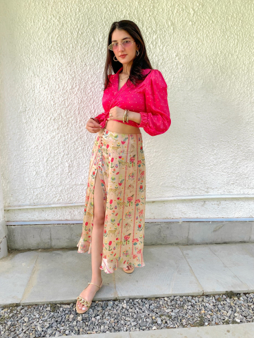 Rosalia Knot-Me Top & Skirt