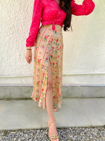 Rosalia Knot-Me Top & Skirt