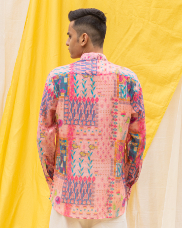 Boozy Boys Digital Print Shirt