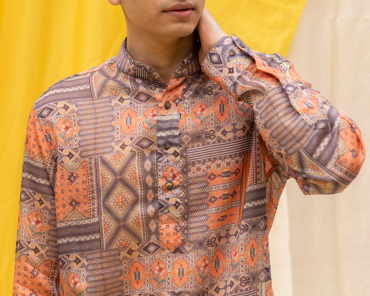 Boozy Boys Printed Vacation Kurti