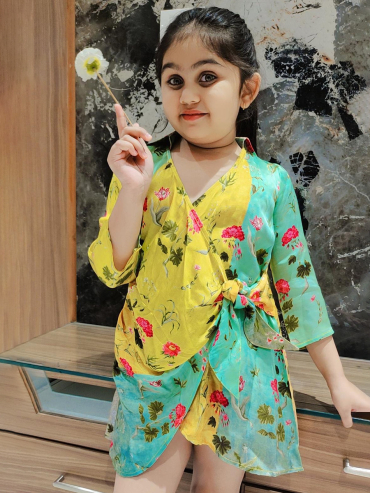Floral Kidswear Dress