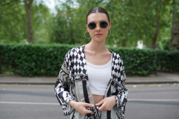 The Boozy Button London Black Cotton Silk Robe Pant Co Ord Set Plus Size