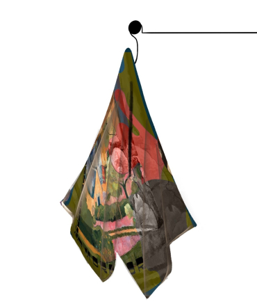 No drama Scarf & Pocket Square